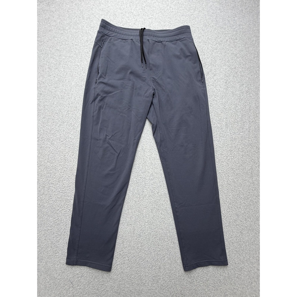 Public Rec Track Pants Mens 32x30 Gray Athletic Stretch Jogger Zip Pockets